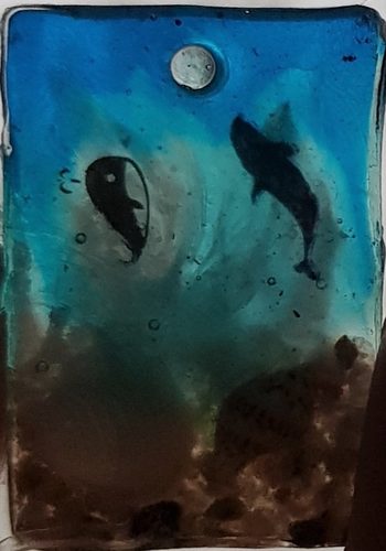 Mary G, resin craft 3.
